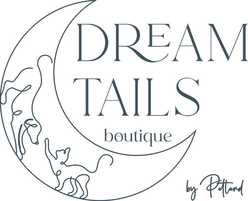 Dream Tails Boutique stacked logo
